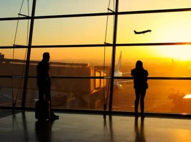 Tráfego de passageiros nos aeroportos da América Latina e Caribe