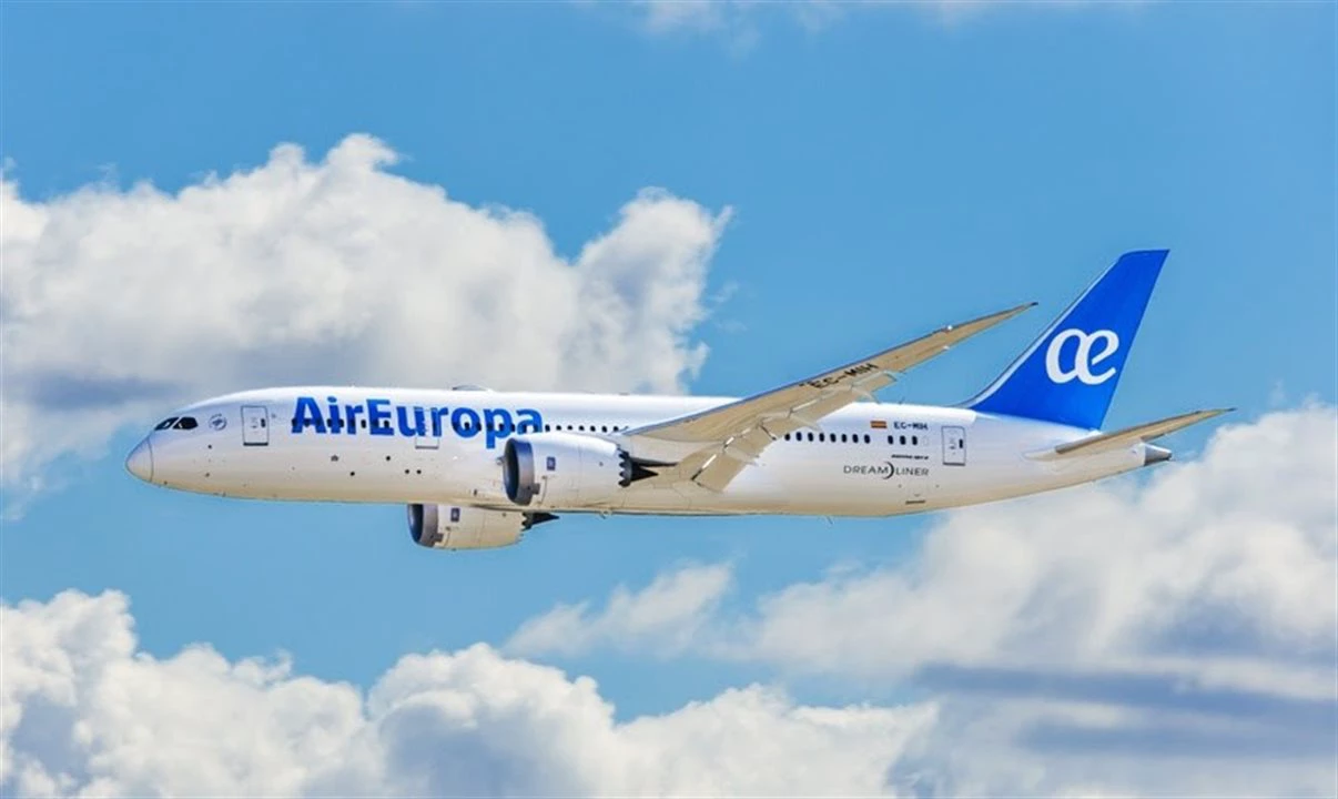 Air Europa fatura € 3,1 bilhões em 2025 e transporta 12,5 milhões de passageiros