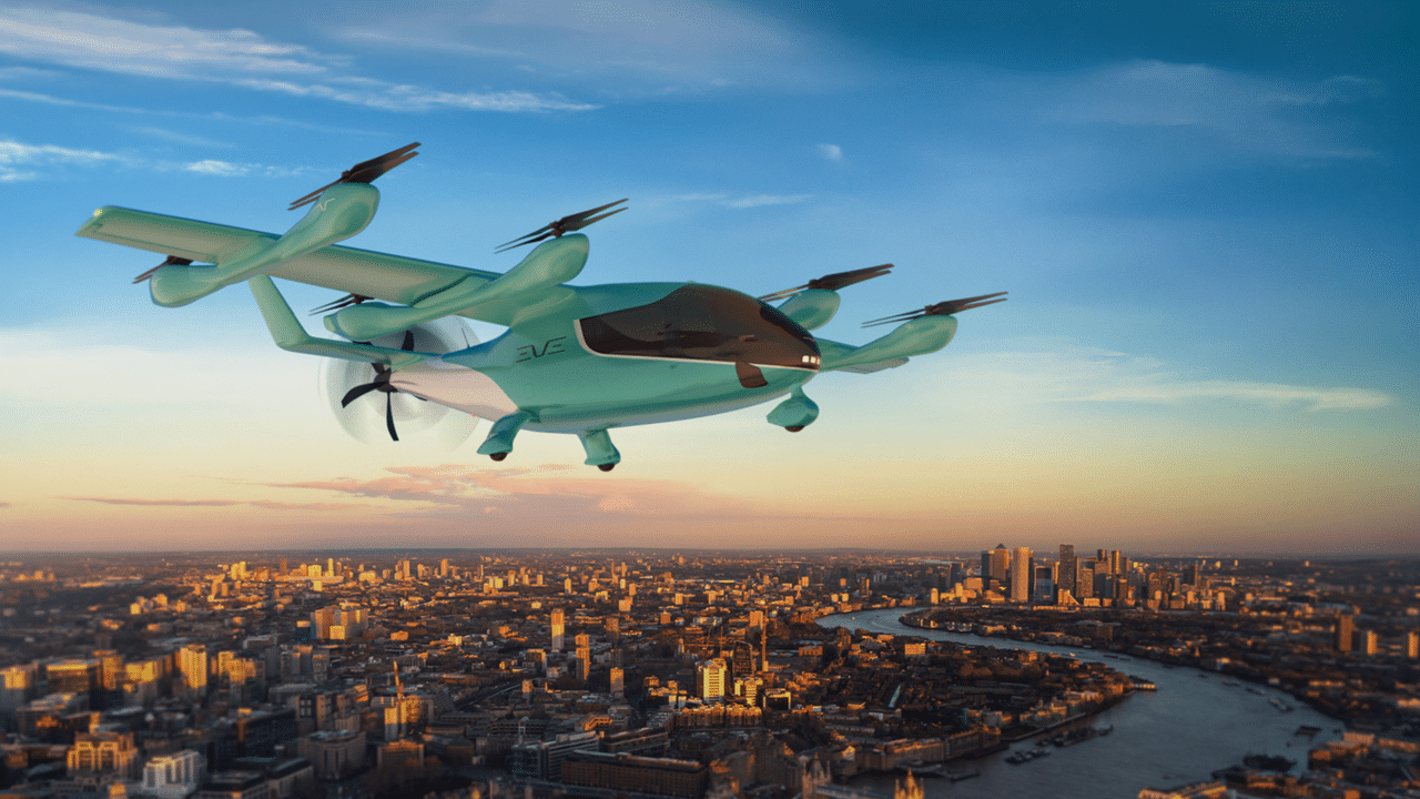 Eve acelera campanha de testes do eVTOL e apresenta avanços rumo à certificação em Farnborough 2026