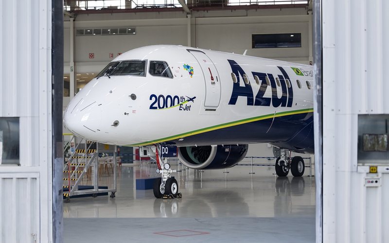 E-Jet se torna a terceira família de aviões comerciais mais vendida da história