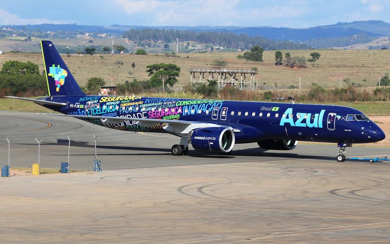 Azul inicia voos para o litoral leste do Ceará